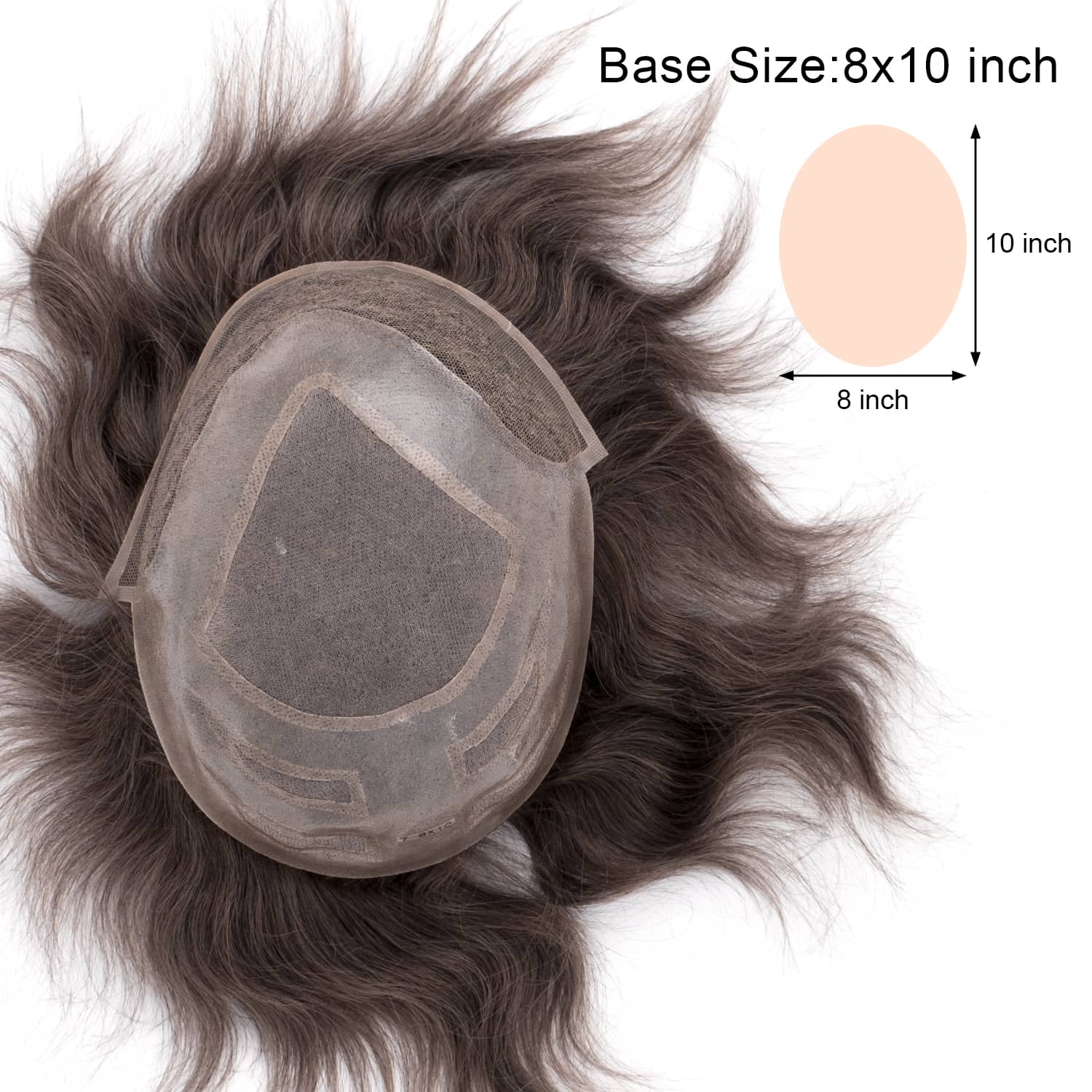 Versatile | GEXWIGS French Lace Front with Fine Mono and Skin Toupee for Men