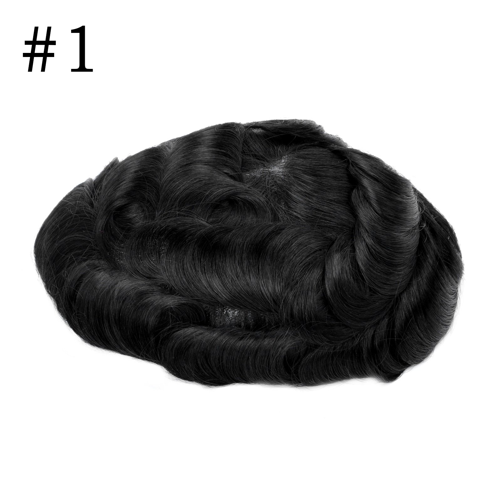 GEXWIGS New Lace Front Asian Lace with Fine Mono PU Around Toupee | Dzire.