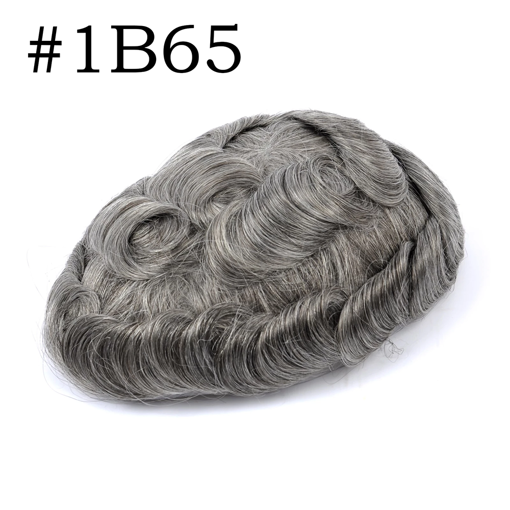 GEXWIGS M-Lace Men's Hairpiece Injection Skin Diamond Lace Center Toupee | M-Lace.