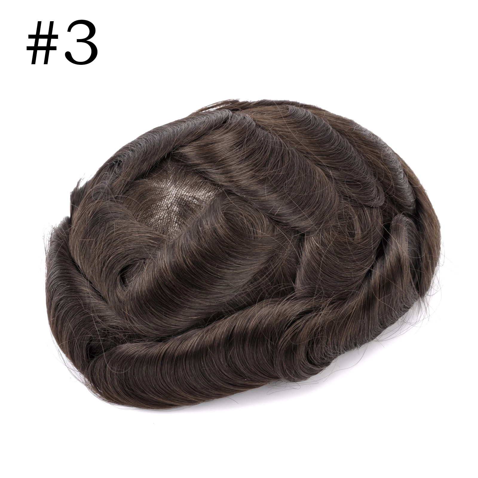 GEXWIGS Mens Toupee Hairpiece Swiss Lace Hair Systems Bleached Knots | SwissLace.