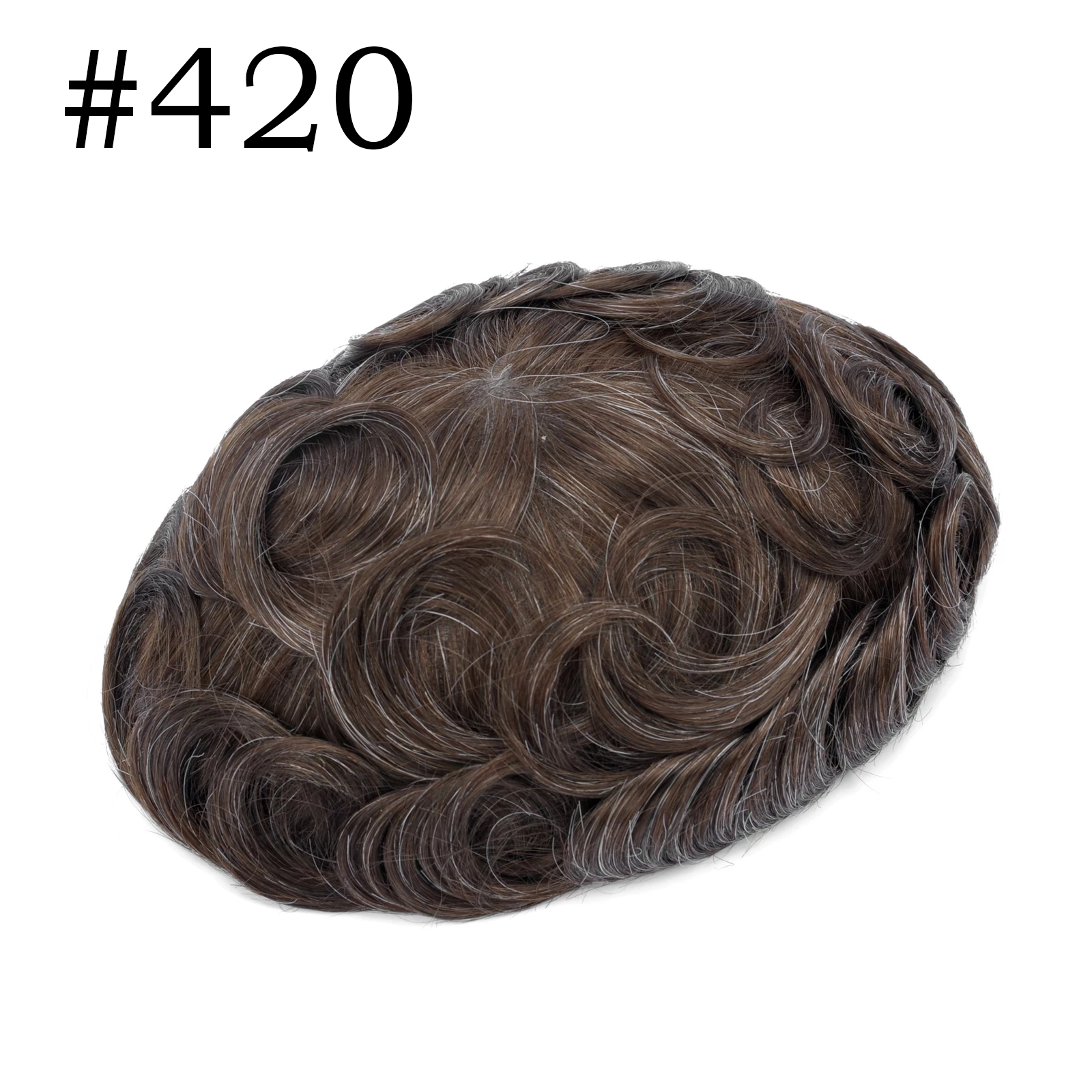 GEXWIGS Toupee 0.04-0.06mm Thin Skin Toupee Human Hair Systems | BIO.