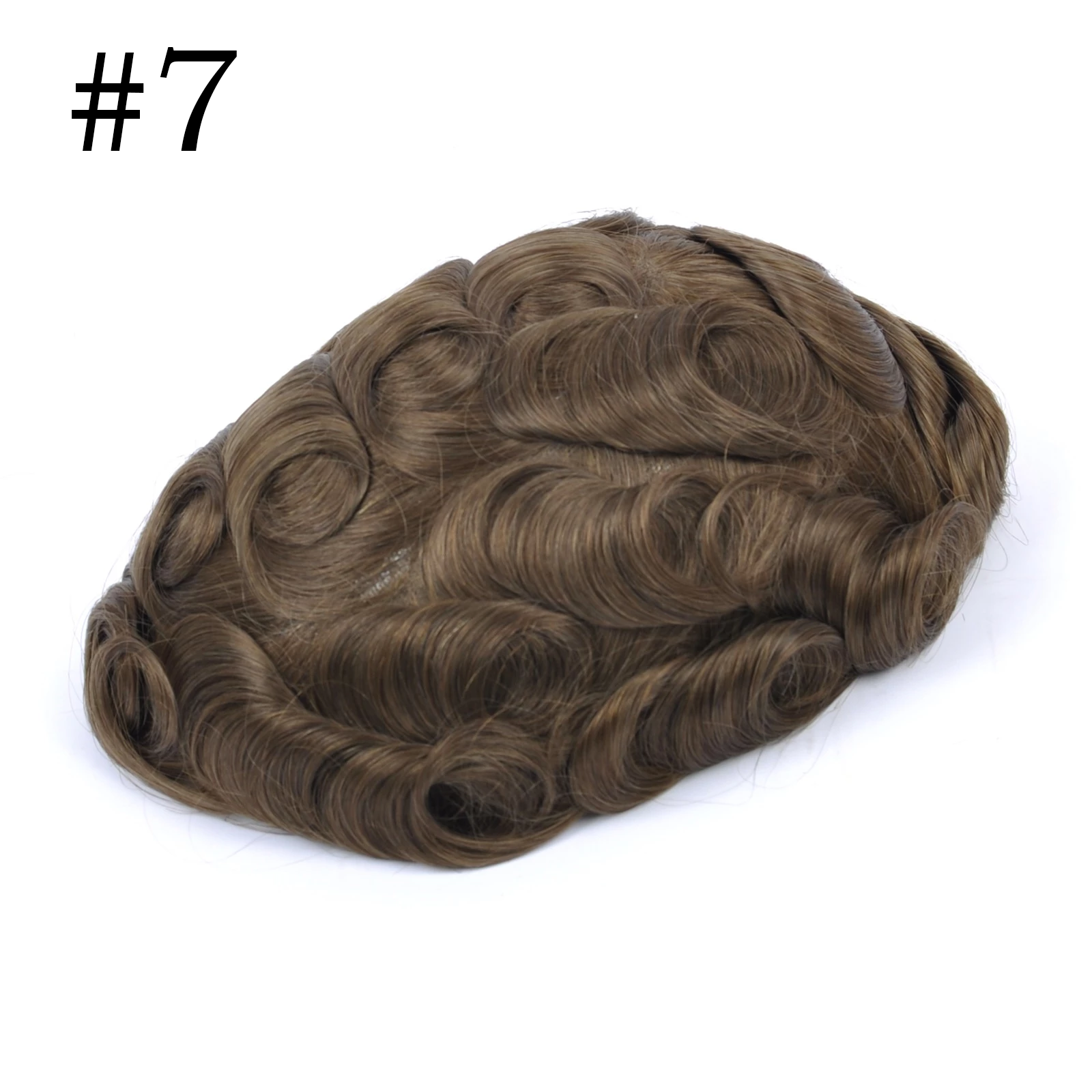 GEXWIGS Mens Toupee Hairpiece Swiss Lace Hair Systems Bleached Knots | SwissLace.