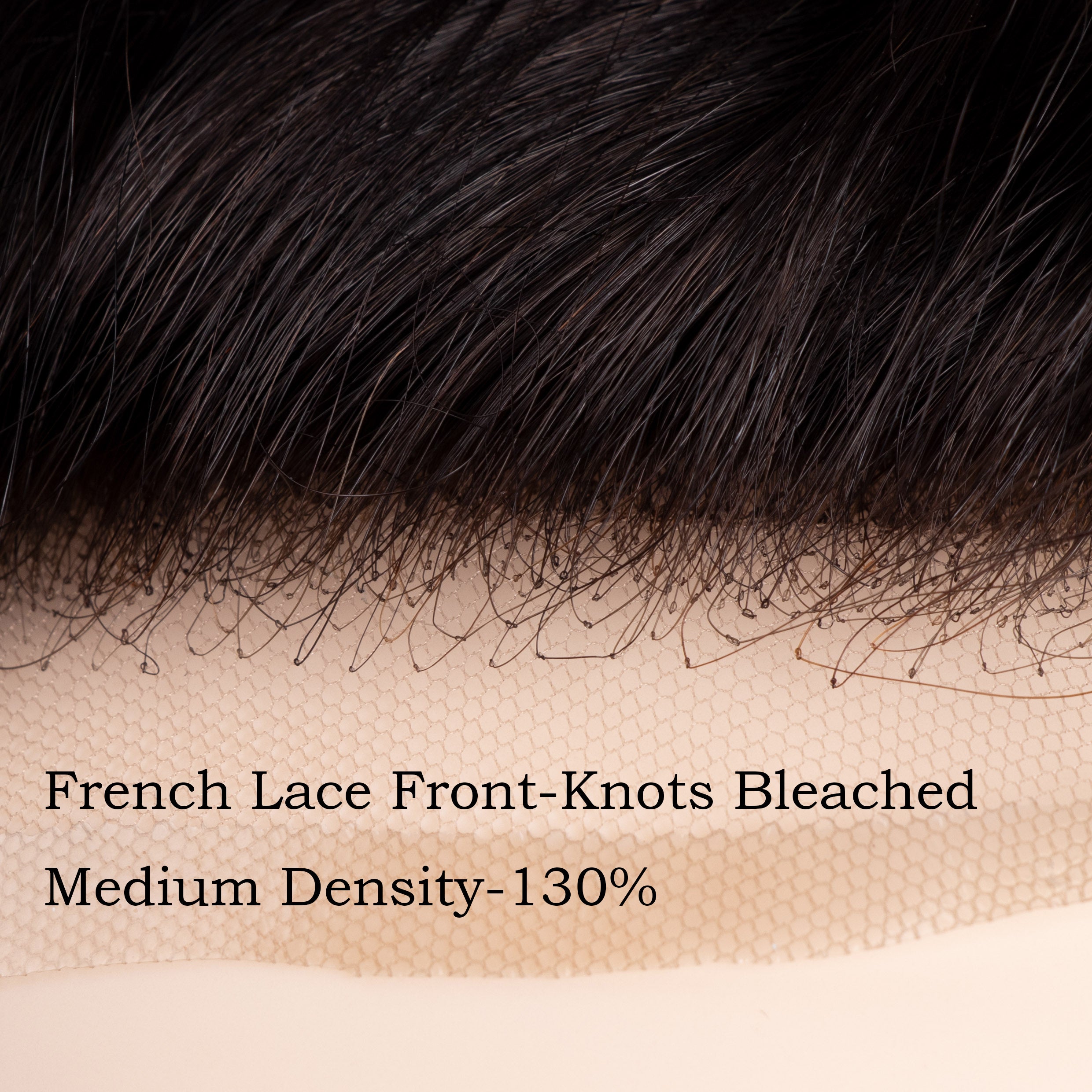 GEXWIGS Men's Hairpiece Injection Skin Lace Center French Lace Front Diamond net | I-Lace.