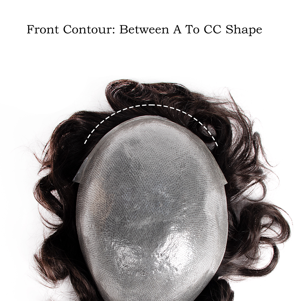 GEXWIGS 0.08-0.1mm Thin Skin Toupee Hair Replacement Durable | TS.