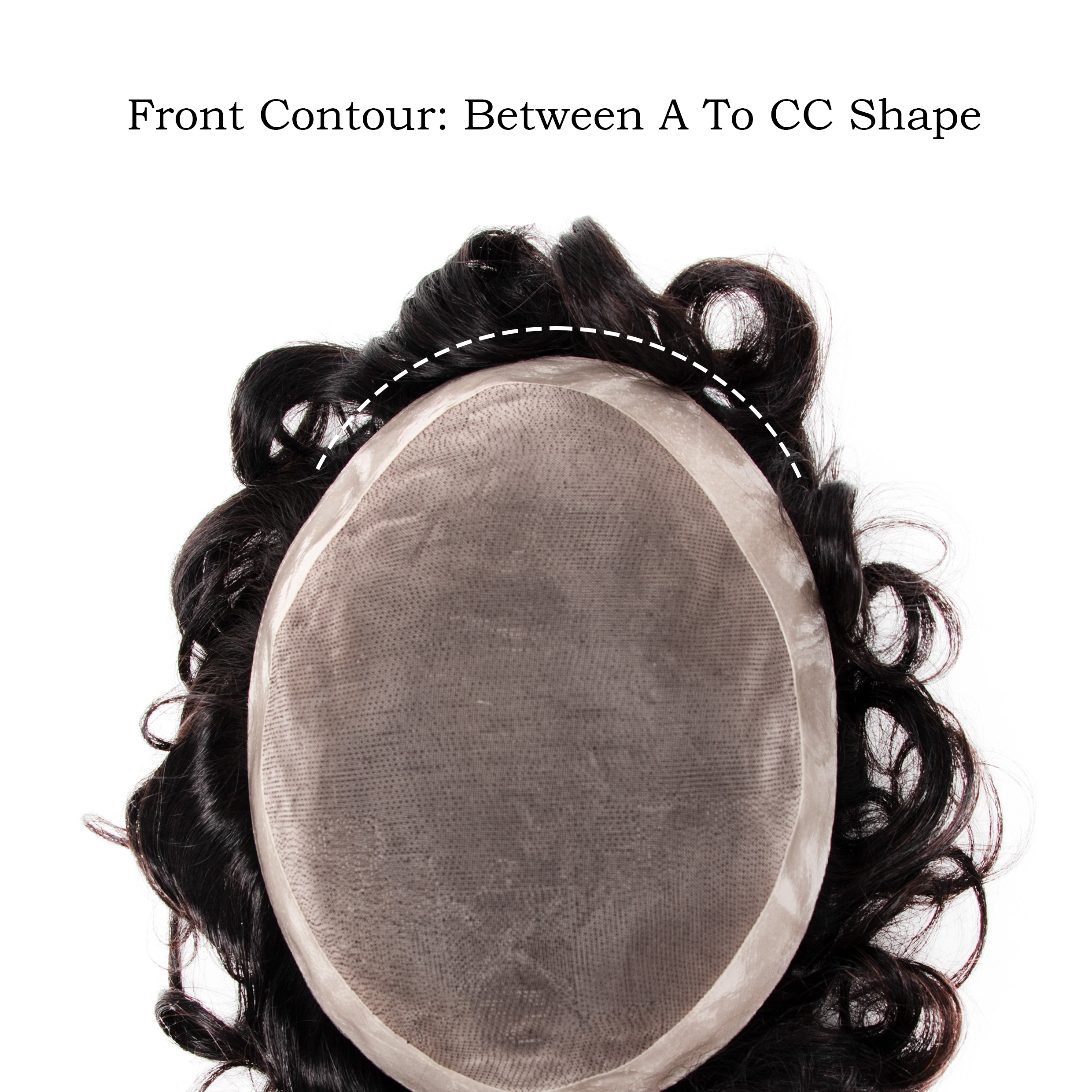 GEXWIGS Fine Mono With PU Toupee Human Hair Replacement Hair Piece | FINEMONO.