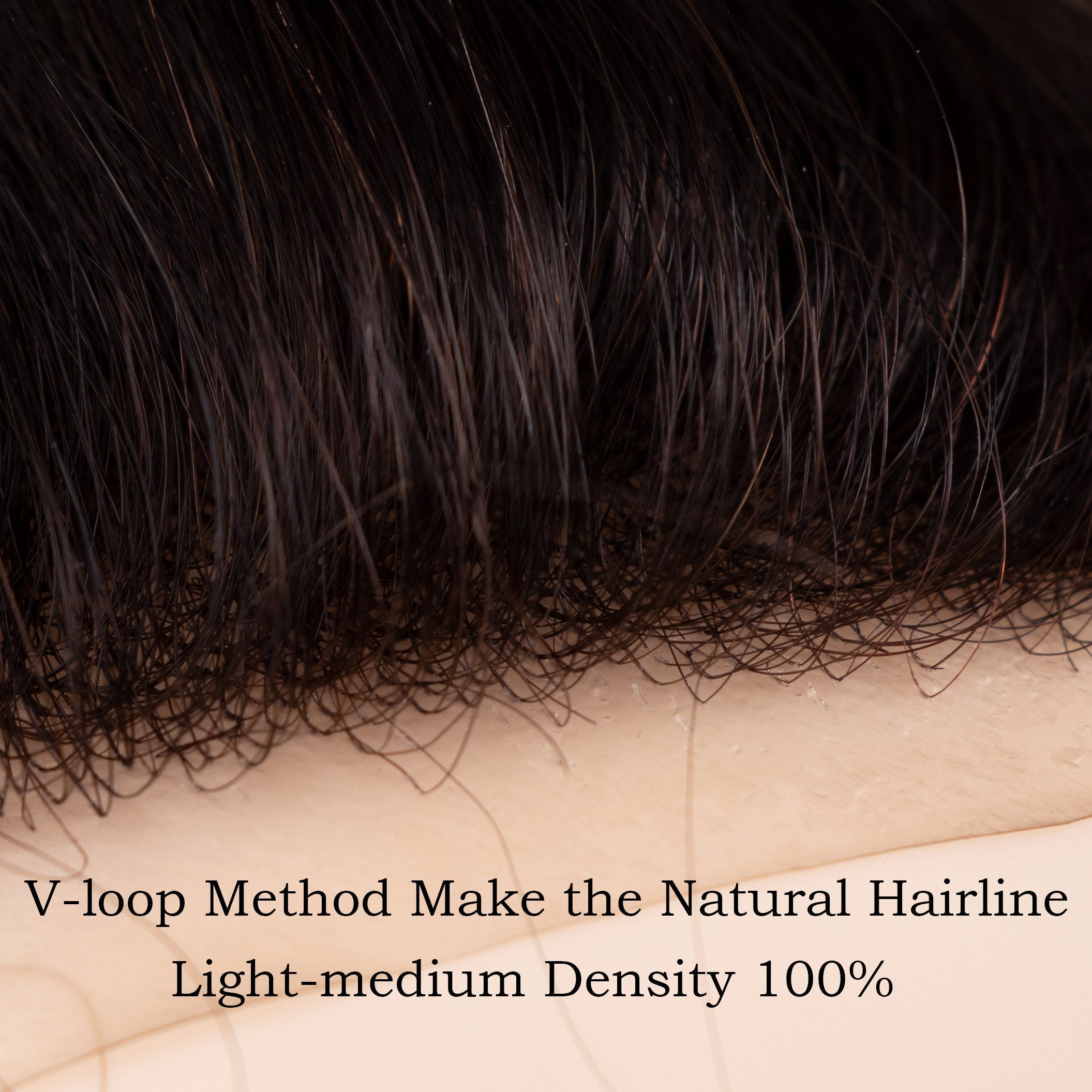 GEXWIGS Toupee 0.04-0.06mm Thin Skin Toupee Human Hair Systems | BIO.